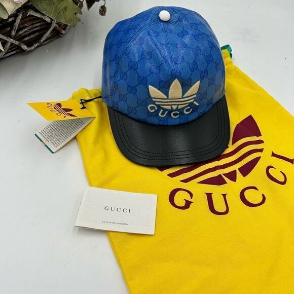 Men’s Gucci, X Adidas, baseball cap size medium adjustable made in Italy - Picture 1 of 8